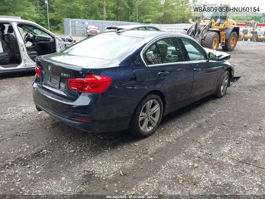 2017 BMW 330I xDrive VIN: WBA8D9G50HNU60154 Lot: 45525593