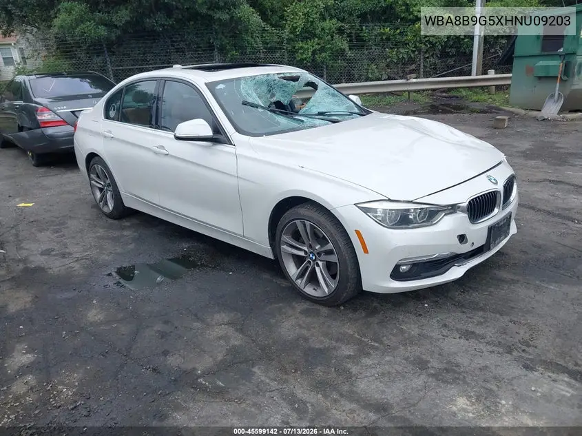 2017 BMW 330I VIN: WBA8B9G5XHNU09203 Lot: 45599142