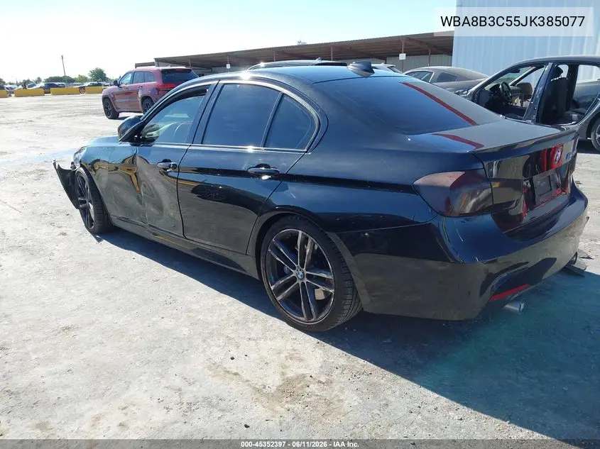 2018 BMW 340I VIN: WBA8B3C55JK385077 Lot: 45352397