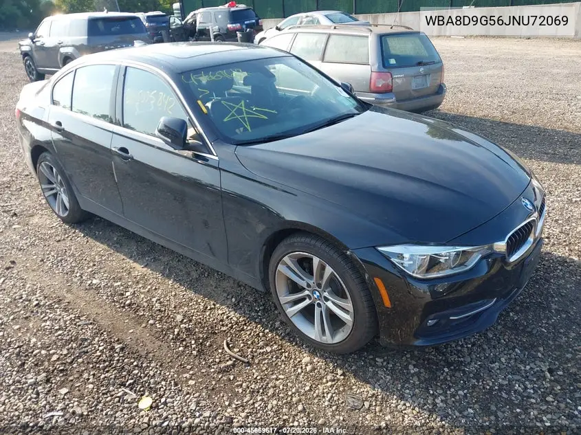2018 BMW 330I xDrive VIN: WBA8D9G56JNU72069 Lot: 45669617