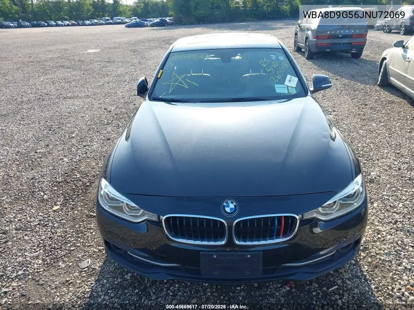 2018 BMW 330I xDrive VIN: WBA8D9G56JNU72069 Lot: 45669617