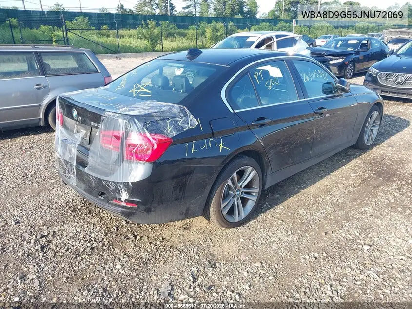 2018 BMW 330I xDrive VIN: WBA8D9G56JNU72069 Lot: 45669617