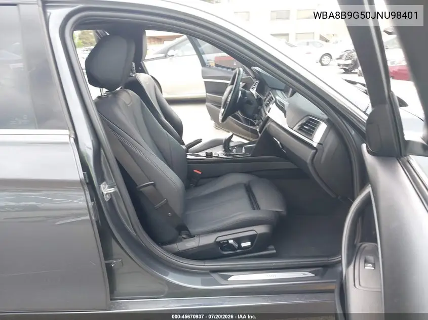 2018 BMW 330I VIN: WBA8B9G50JNU98401 Lot: 45670937