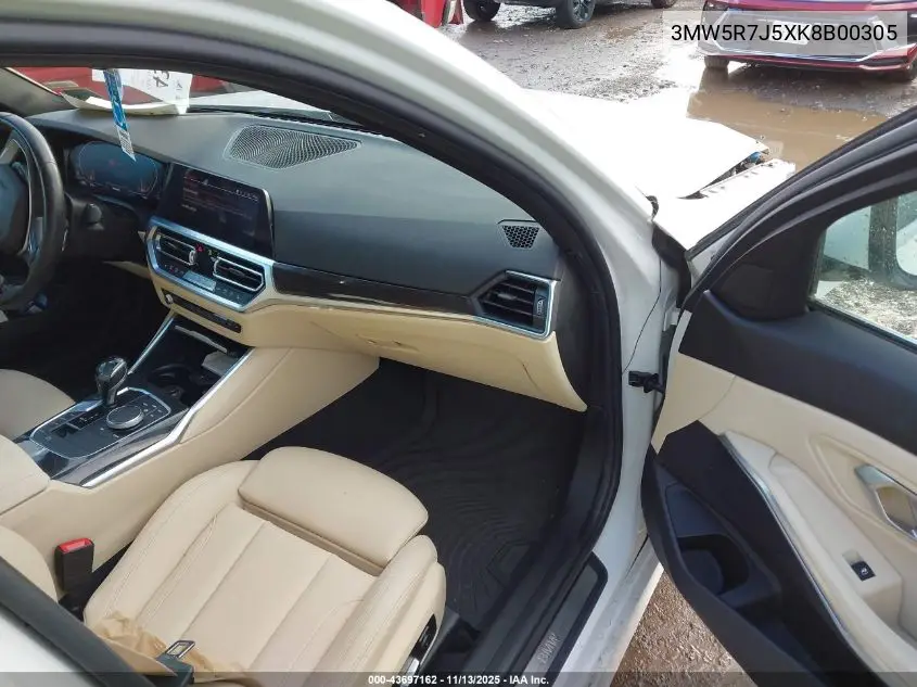 3MW5R7J5XK8B00305 2019 BMW 330I xDrive