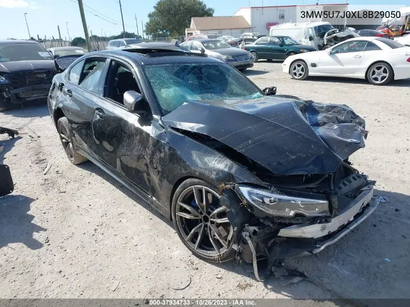 3MW5U7J0XL8B29050 2020 BMW 3 Series M340I