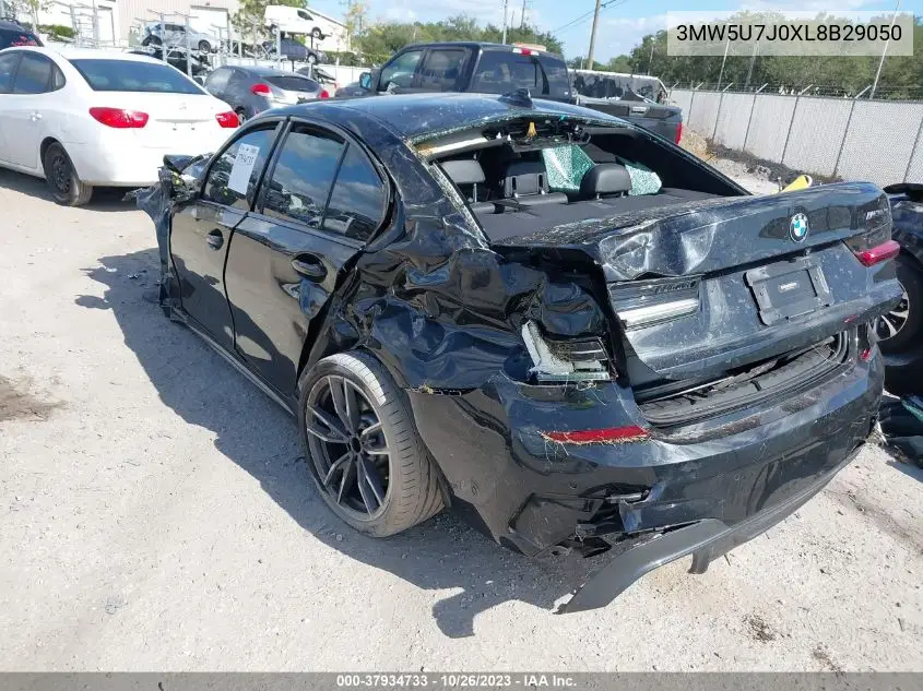 3MW5U7J0XL8B29050 2020 BMW 3 Series M340I