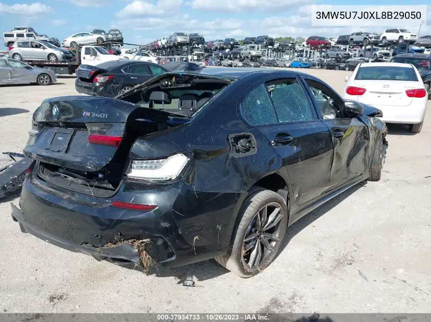 3MW5U7J0XL8B29050 2020 BMW 3 Series M340I