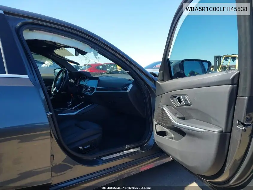 WBA5R1C00LFH45538 2020 BMW 330I