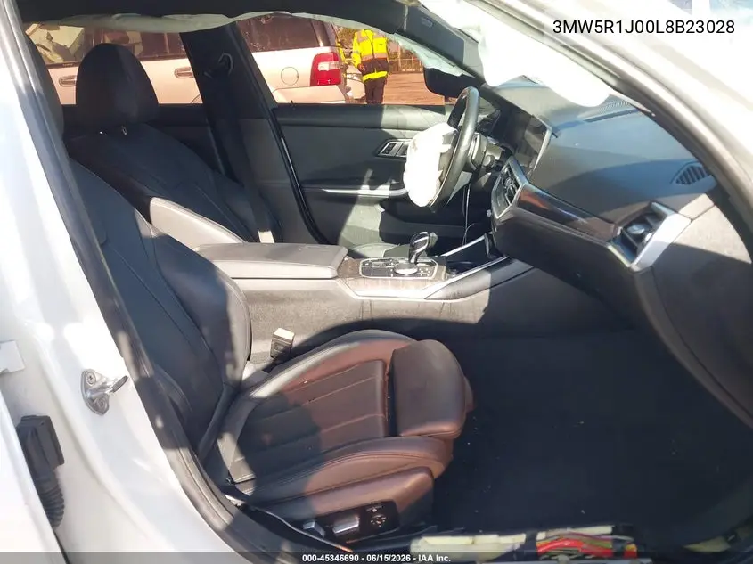 2020 BMW 330I VIN: 3MW5R1J00L8B23028 Lot: 45346690
