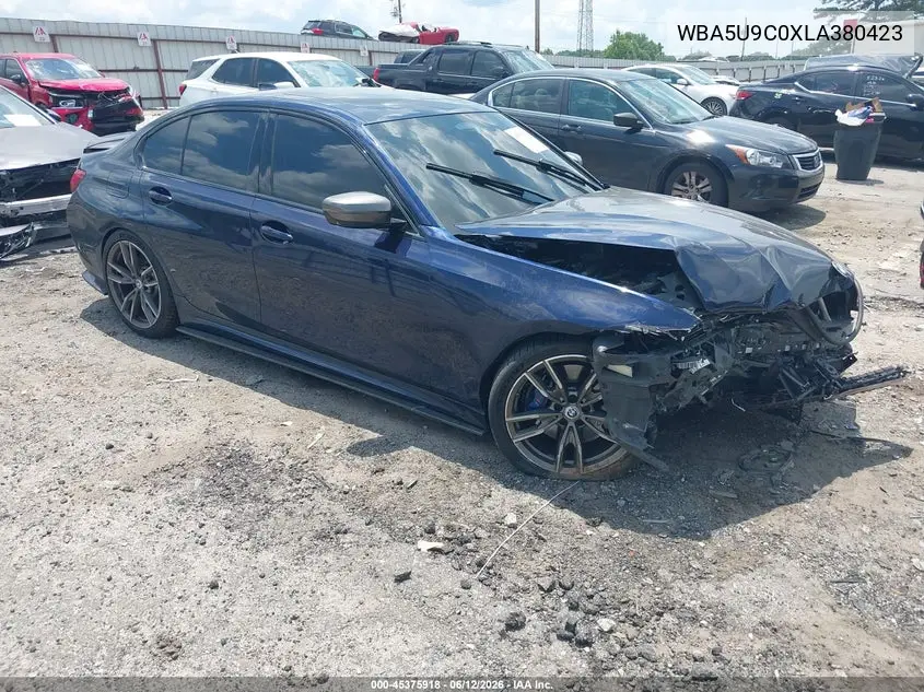 2020 BMW M340I M340I xDrive VIN: WBA5U9C0XLA380423 Lot: 45375918