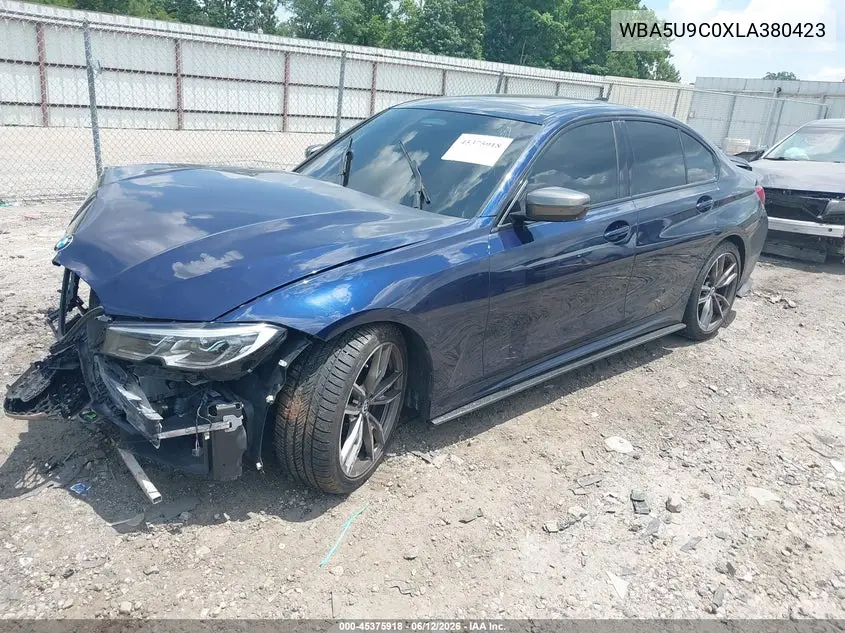 2020 BMW M340I M340I xDrive VIN: WBA5U9C0XLA380423 Lot: 45375918
