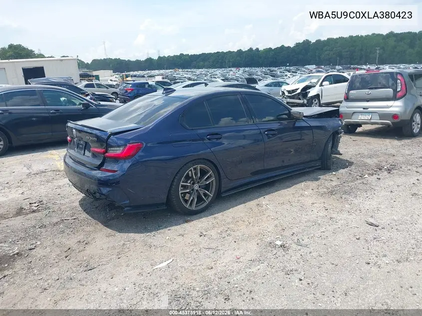 2020 BMW M340I M340I xDrive VIN: WBA5U9C0XLA380423 Lot: 45375918