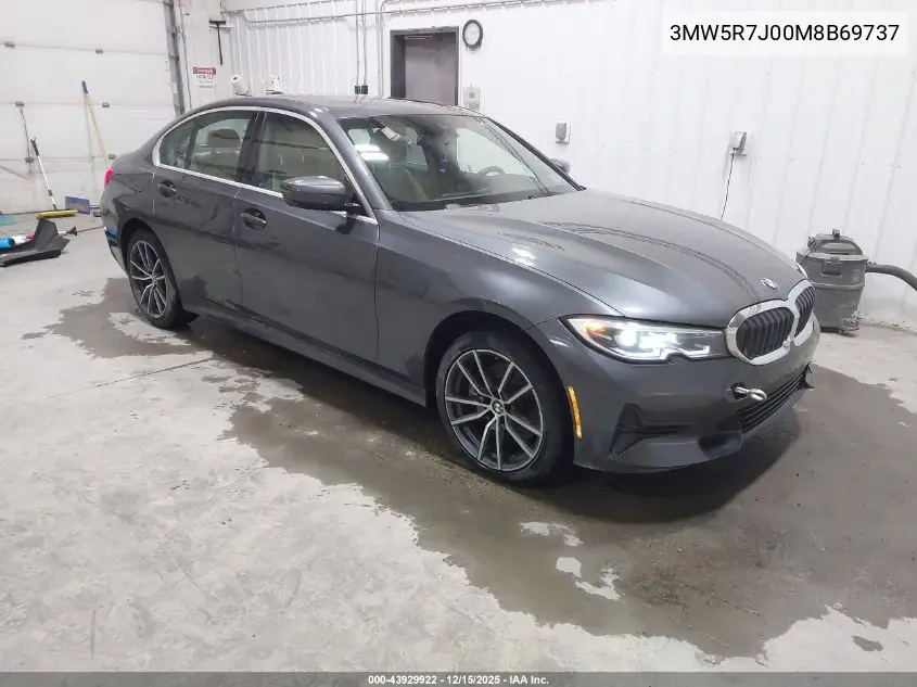 3MW5R7J00M8B69737 2021 BMW 330I xDrive
