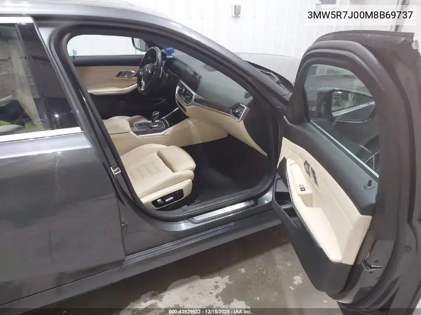 3MW5R7J00M8B69737 2021 BMW 330I xDrive