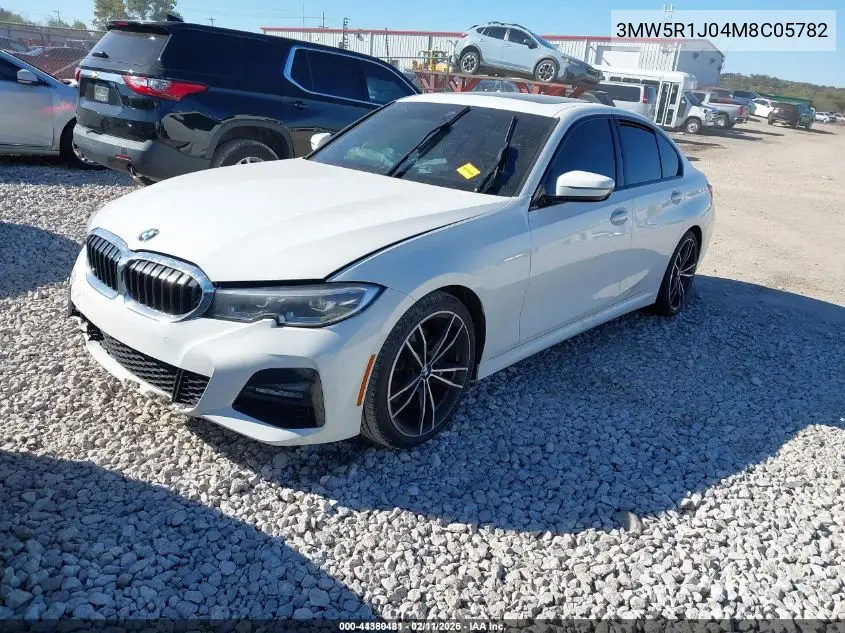 3MW5R1J04M8C05782 2021 BMW 330I