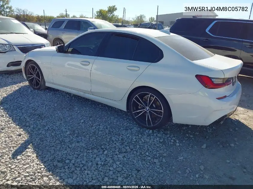 3MW5R1J04M8C05782 2021 BMW 330I