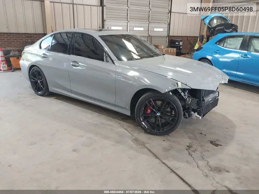 2023 BMW 330I VIN: 3MW69FF05P8D60498 Lot: 45524464