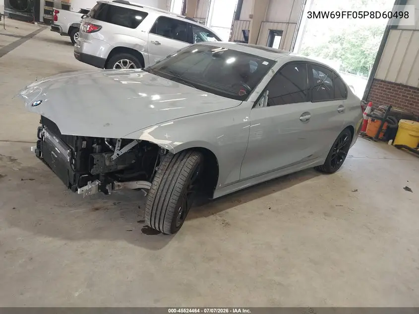 2023 BMW 330I VIN: 3MW69FF05P8D60498 Lot: 45524464