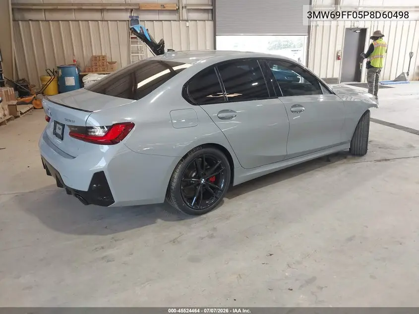 2023 BMW 330I VIN: 3MW69FF05P8D60498 Lot: 45524464