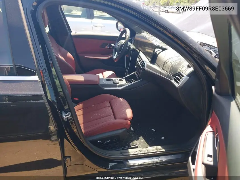 2024 BMW 330I xDrive VIN: 3MW89FF09R8E03669 Lot: 45542686