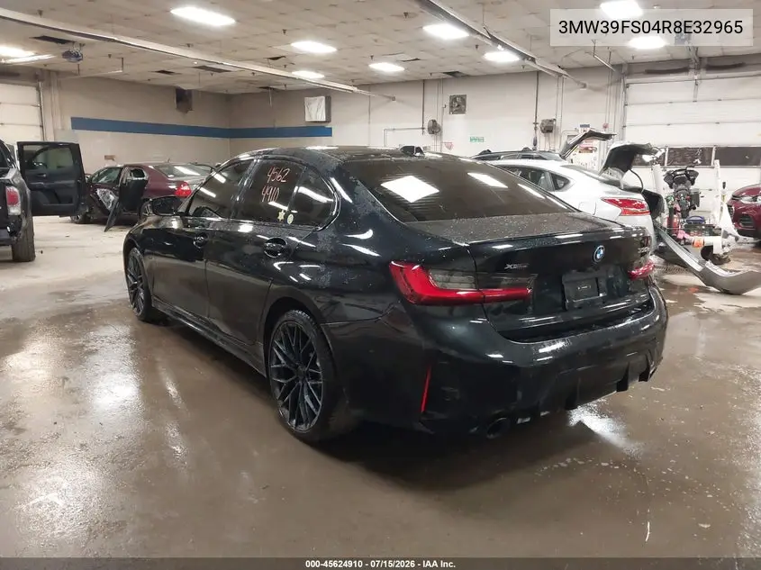 2024 BMW 330E xDrive VIN: 3MW39FS04R8E32965 Lot: 45624910