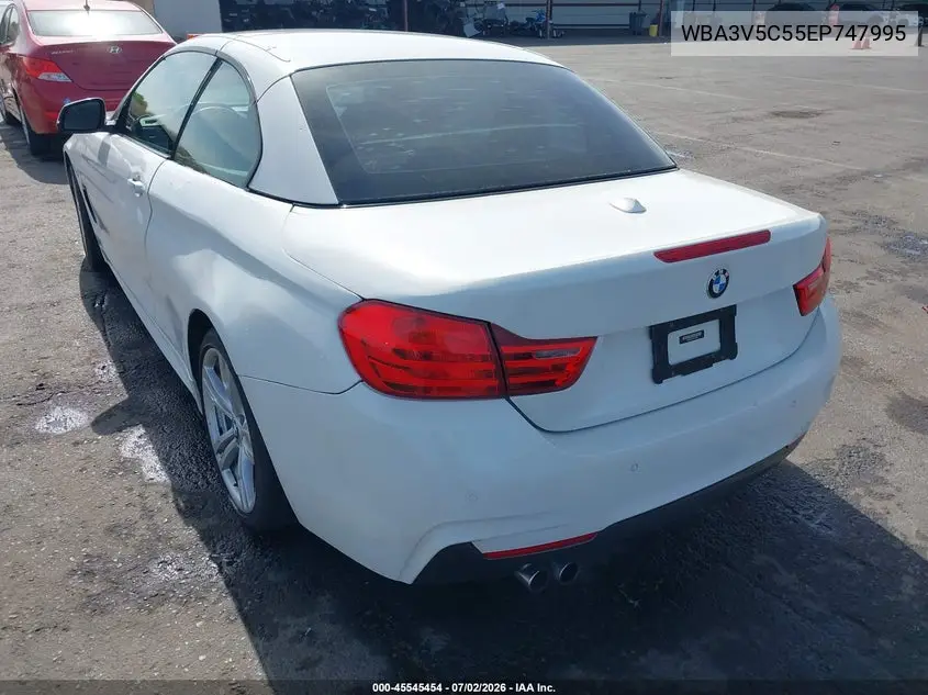 2014 BMW 428I VIN: WBA3V5C55EP747995 Lot: 45545454
