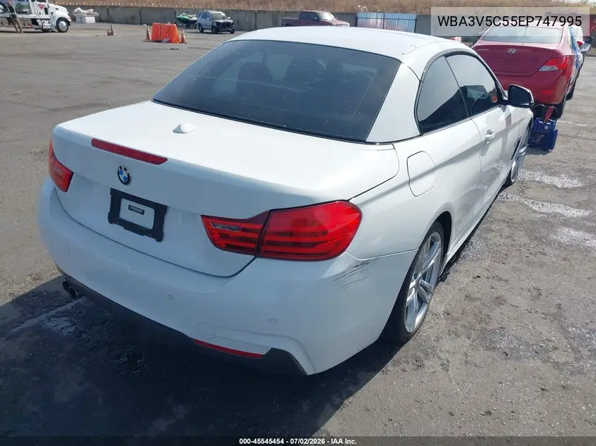 2014 BMW 428I VIN: WBA3V5C55EP747995 Lot: 45545454