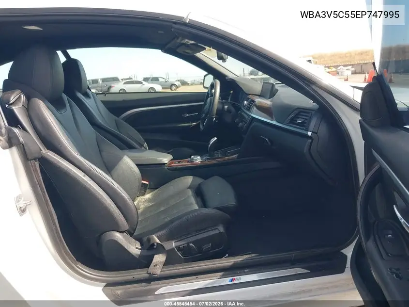 2014 BMW 428I VIN: WBA3V5C55EP747995 Lot: 45545454