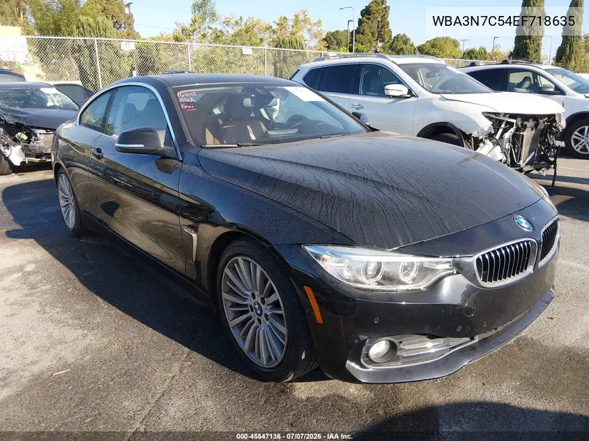 2014 BMW 428I VIN: WBA3N7C54EF718635 Lot: 45547136