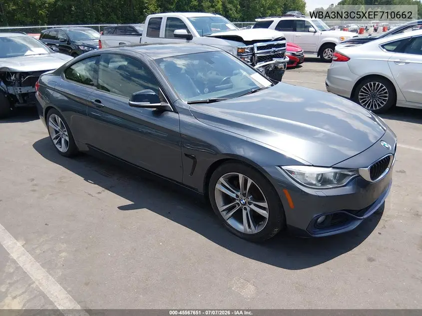 2014 BMW 428I VIN: WBA3N3C5XEF710662 Lot: 45567651