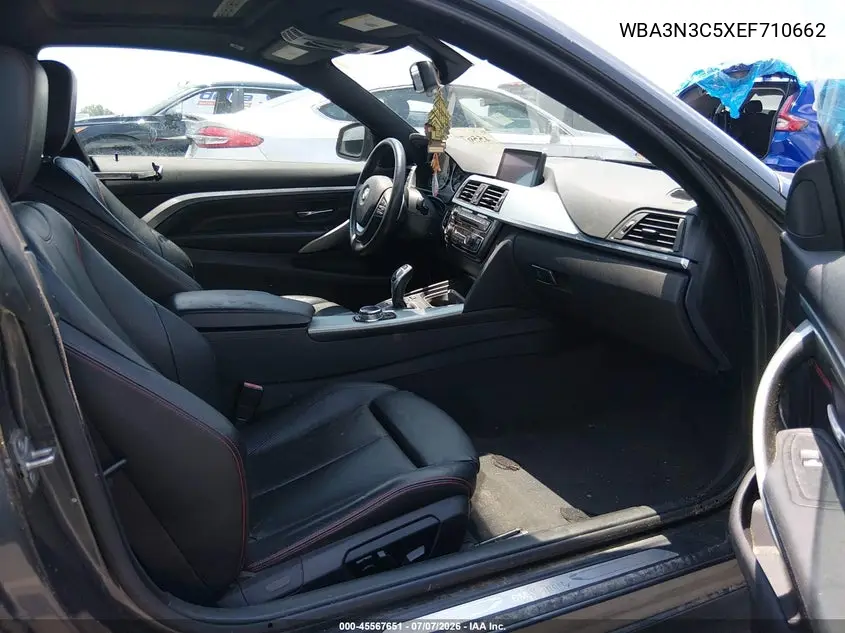2014 BMW 428I VIN: WBA3N3C5XEF710662 Lot: 45567651
