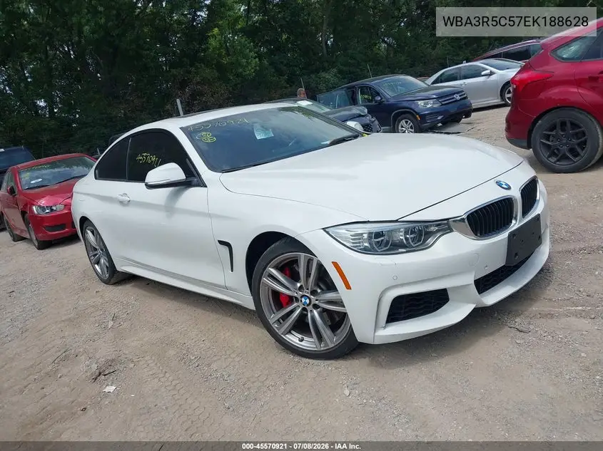 2014 BMW 435I xDrive VIN: WBA3R5C57EK188628 Lot: 45570921