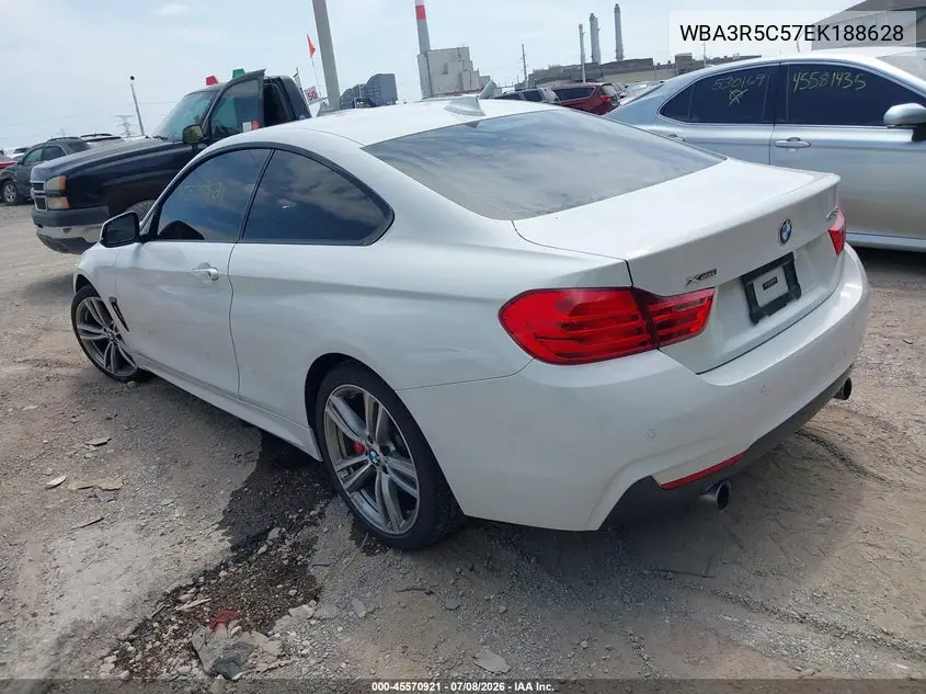2014 BMW 435I xDrive VIN: WBA3R5C57EK188628 Lot: 45570921