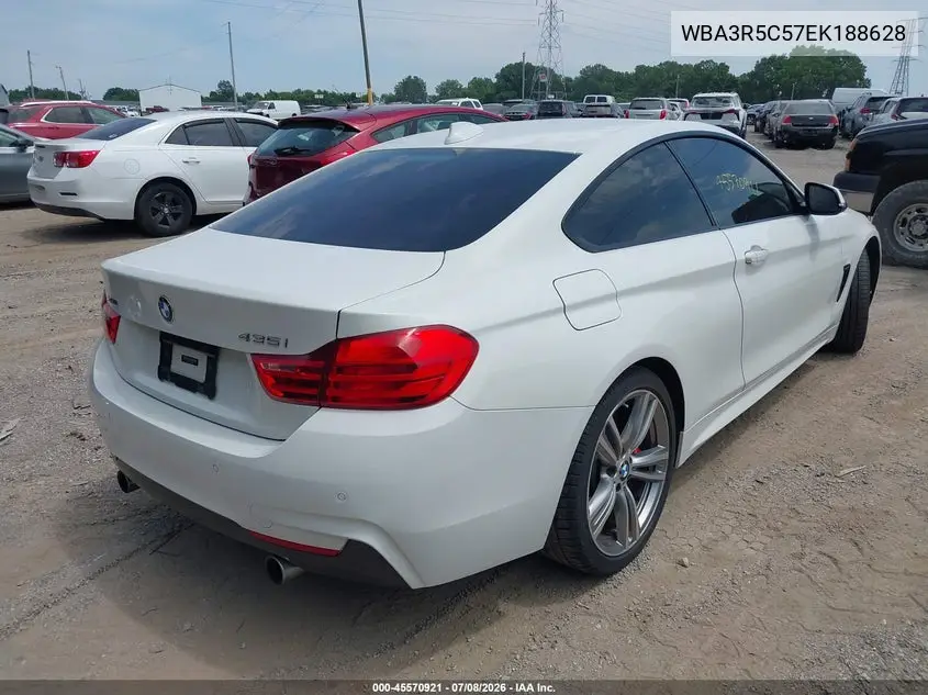 2014 BMW 435I xDrive VIN: WBA3R5C57EK188628 Lot: 45570921