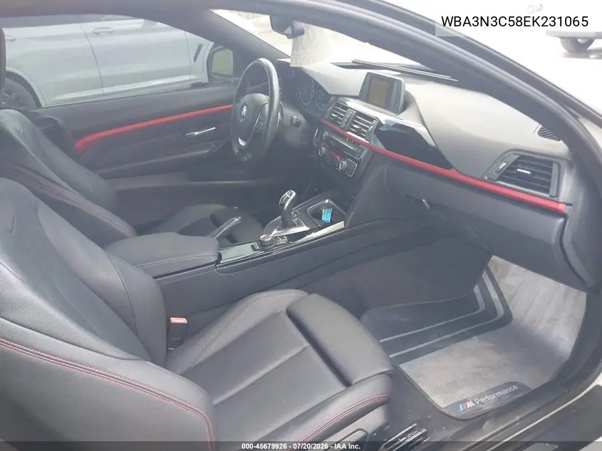 2014 BMW 4 Series 428I VIN: WBA3N3C58EK231065 Lot: 45679926