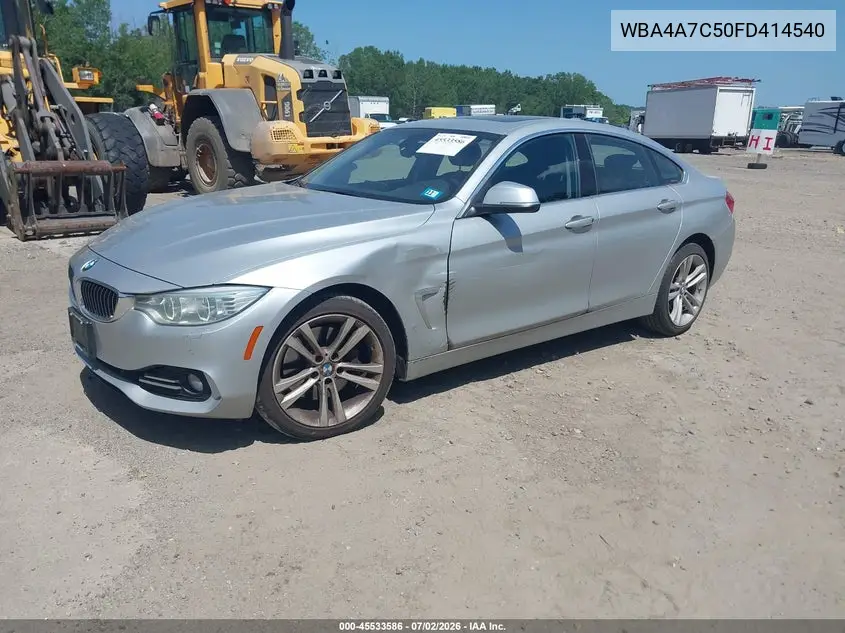 2015 BMW 428 Gran Coupe xDrive VIN: WBA4A7C50FD414540 Lot: 45533586