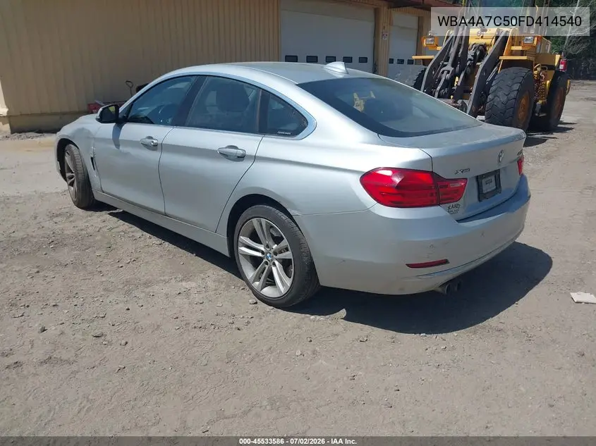 2015 BMW 428 Gran Coupe xDrive VIN: WBA4A7C50FD414540 Lot: 45533586