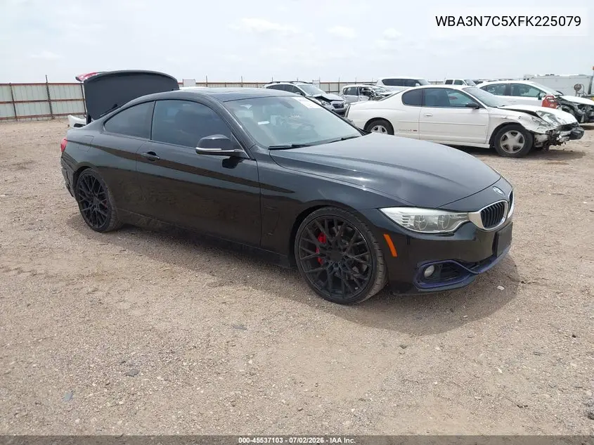 2015 BMW 428I VIN: WBA3N7C5XFK225079 Lot: 45537103