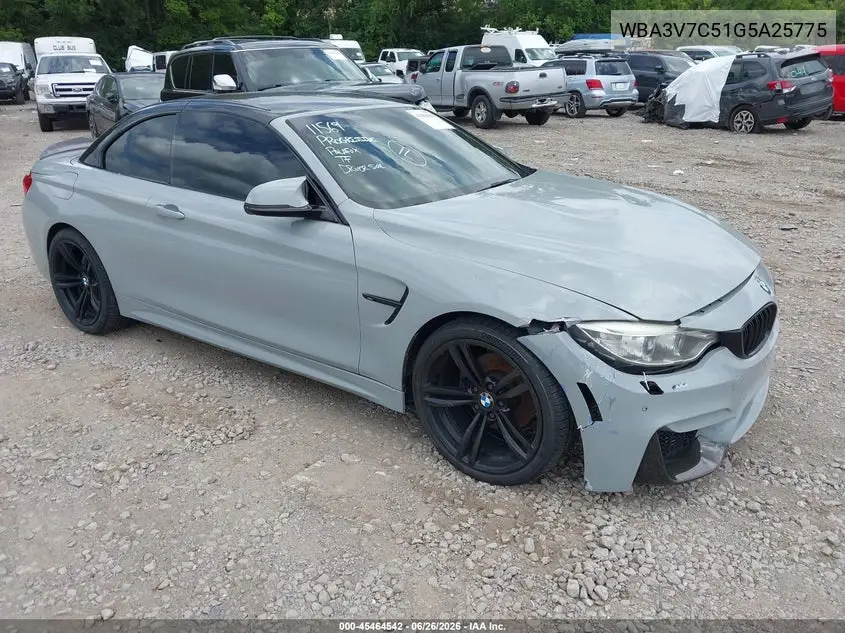 2016 BMW 428I VIN: WBA3V7C51G5A25775 Lot: 45464542