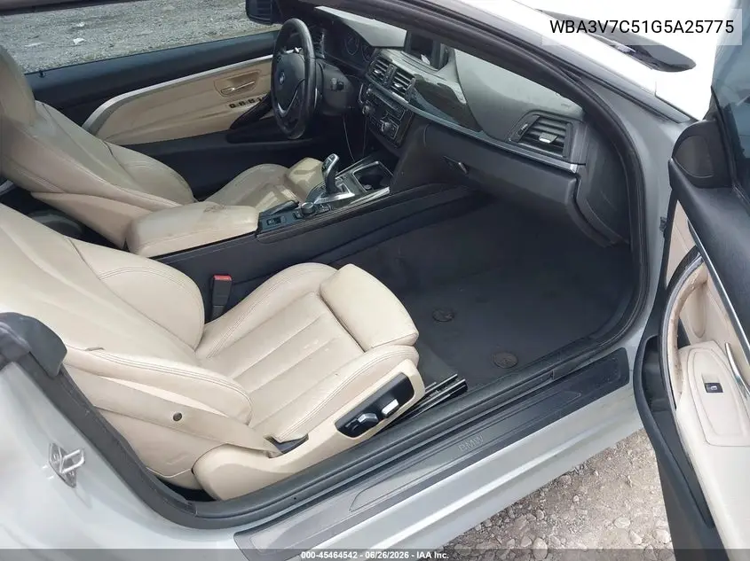 2016 BMW 428I VIN: WBA3V7C51G5A25775 Lot: 45464542