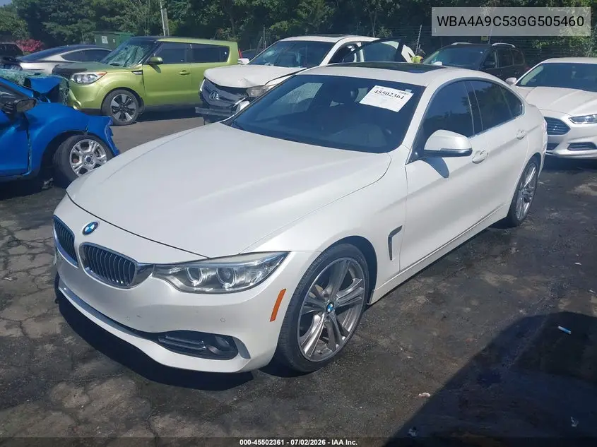 2016 BMW 428I Gran Coupe VIN: WBA4A9C53GG505460 Lot: 45502361