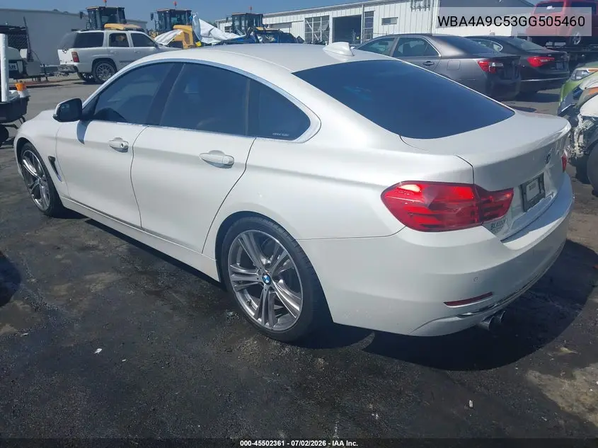 2016 BMW 428I Gran Coupe VIN: WBA4A9C53GG505460 Lot: 45502361