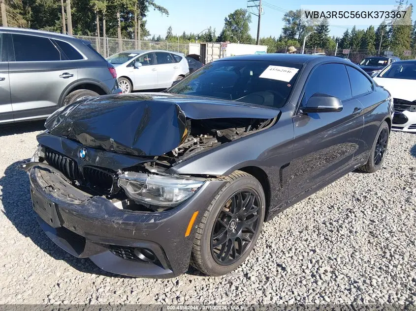 2016 BMW 435I xDrive VIN: WBA3R5C56GK373367 Lot: 45562046
