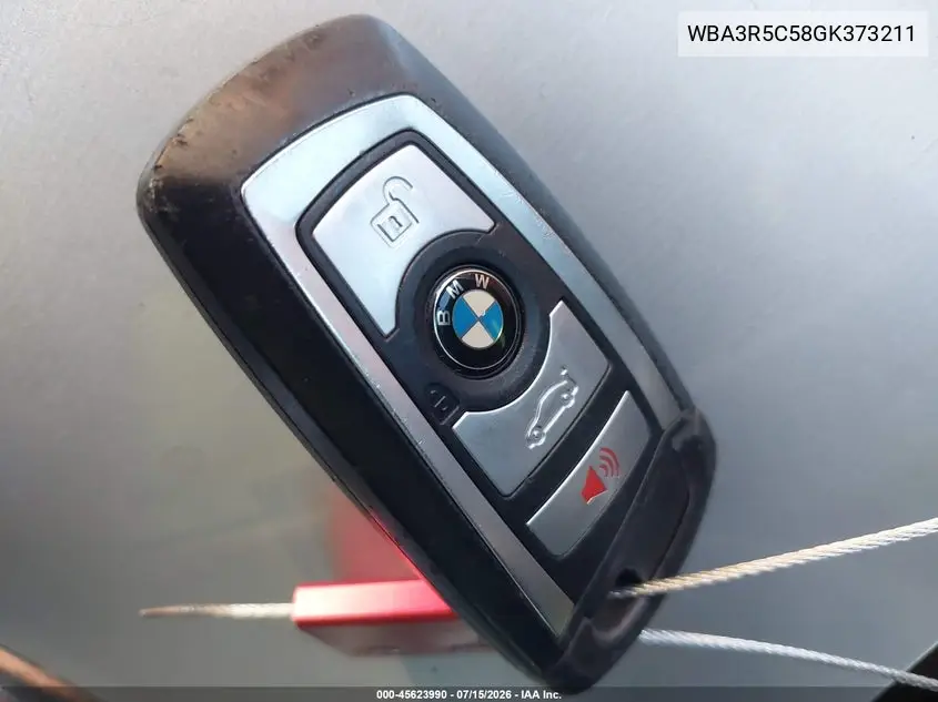 2016 BMW 435I xDrive VIN: WBA3R5C58GK373211 Lot: 45623990