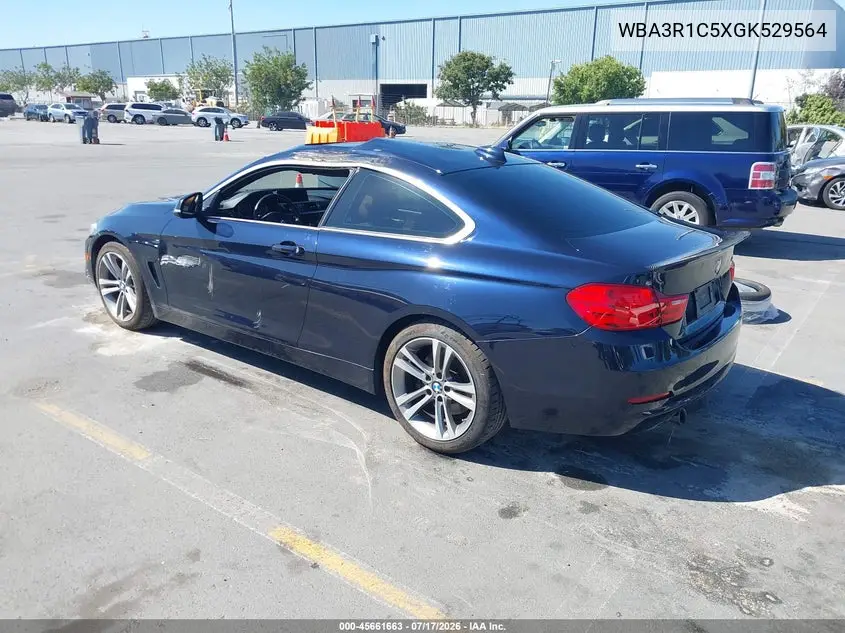 2016 BMW 435I VIN: WBA3R1C5XGK529564 Lot: 45661663