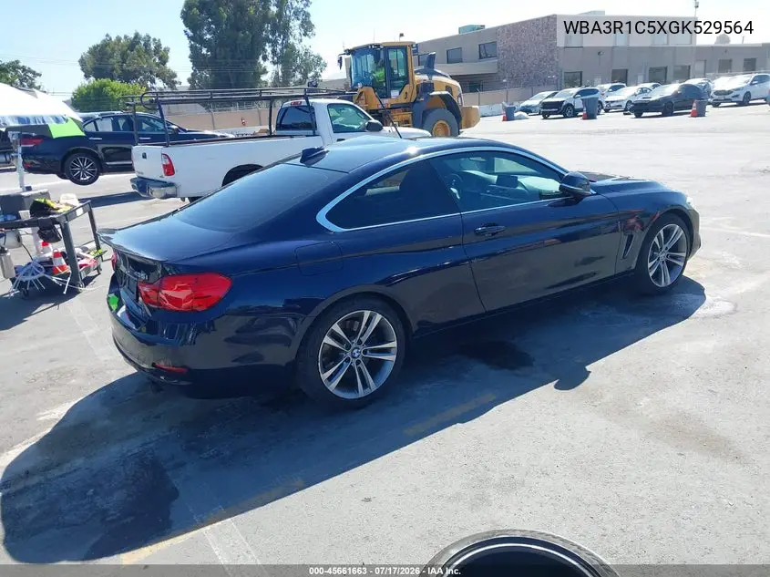 2016 BMW 435I VIN: WBA3R1C5XGK529564 Lot: 45661663