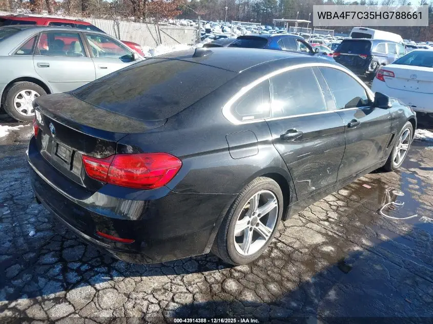 WBA4F7C35HG788661 2017 BMW 430I Gran Coupe