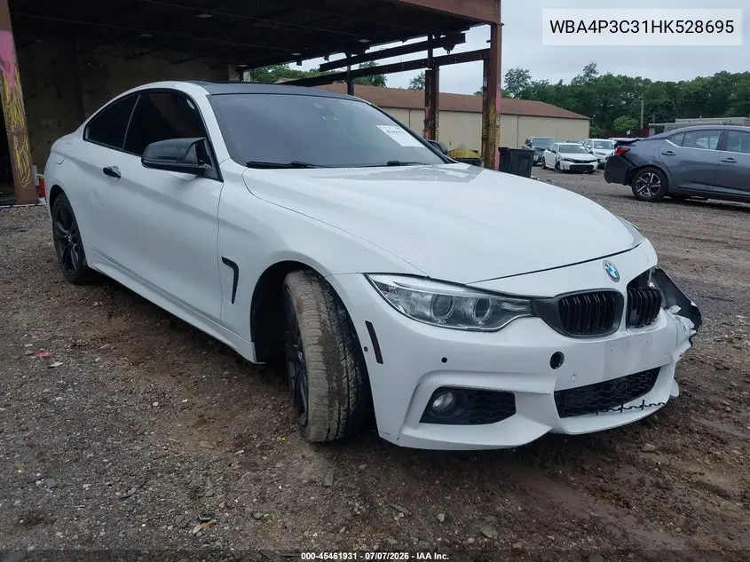 2017 BMW 440I xDrive VIN: WBA4P3C31HK528695 Lot: 45461931
