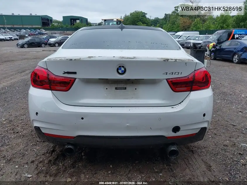 2017 BMW 440I xDrive VIN: WBA4P3C31HK528695 Lot: 45461931
