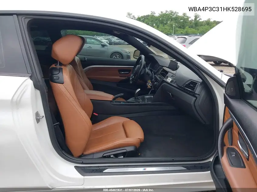 2017 BMW 440I xDrive VIN: WBA4P3C31HK528695 Lot: 45461931